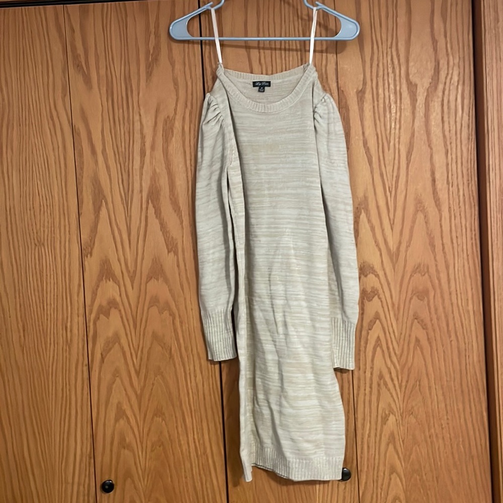 Tan dress